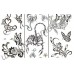 Временные татуировки в ассортименте Waterproof body tattoo stickers